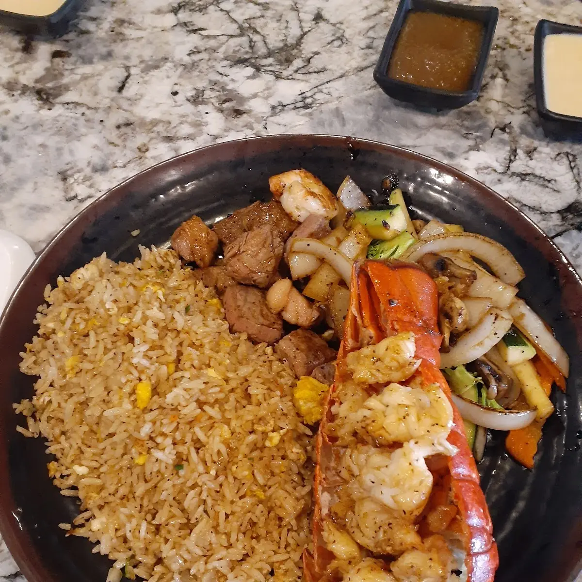 Steak and Lobster Tail