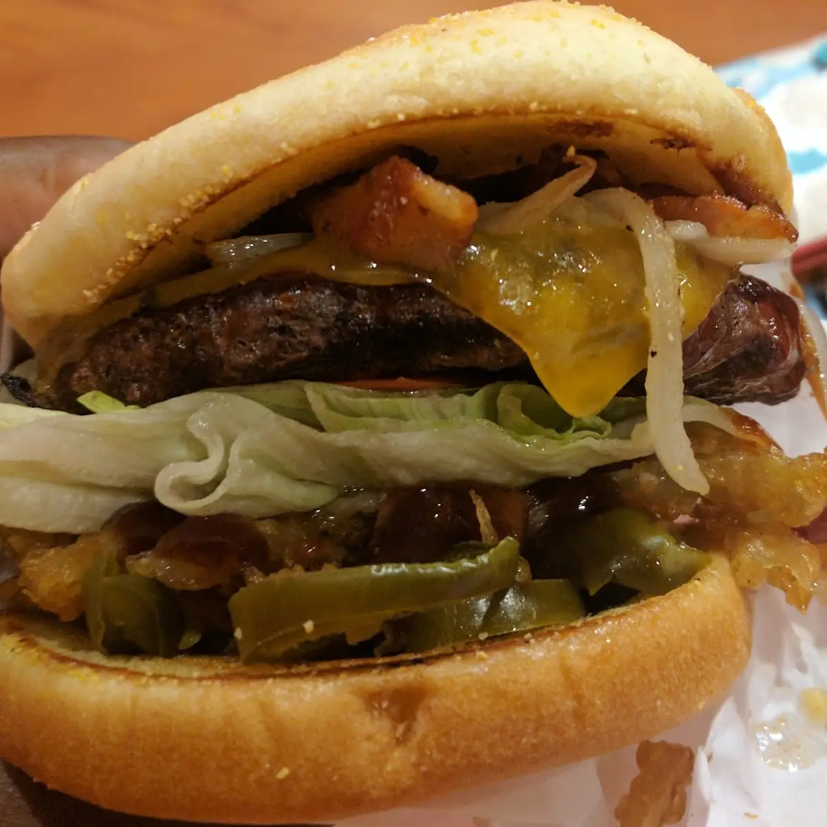 Junior Double Cheeseburger Regular