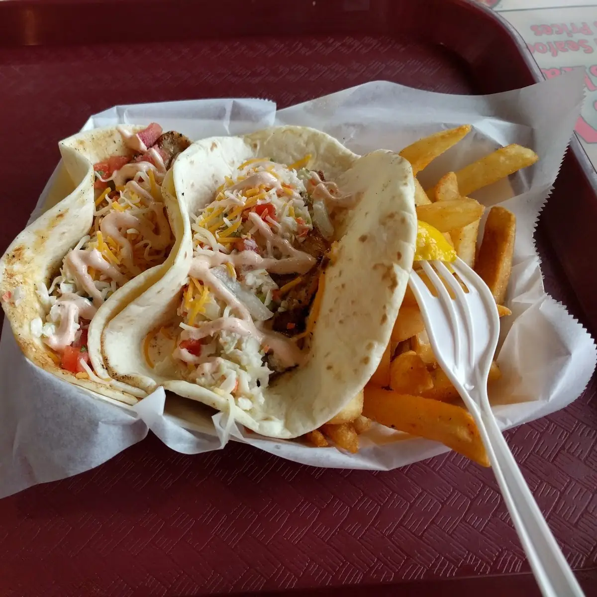 2 Shrimp Tacos