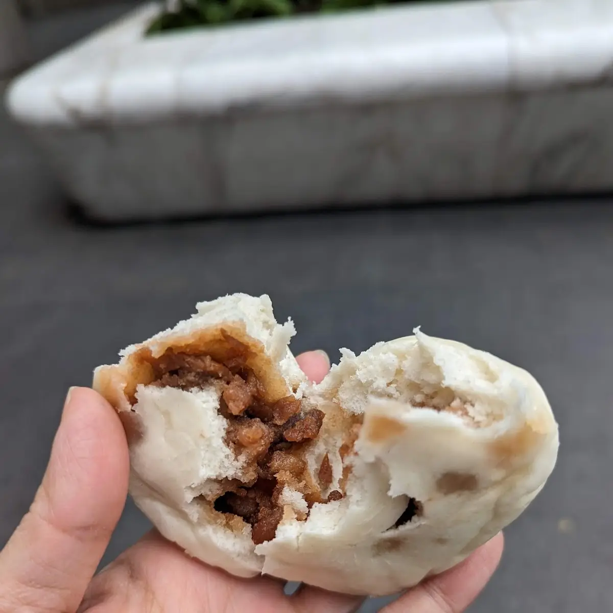 Pork Bun with Oyster Sauce
