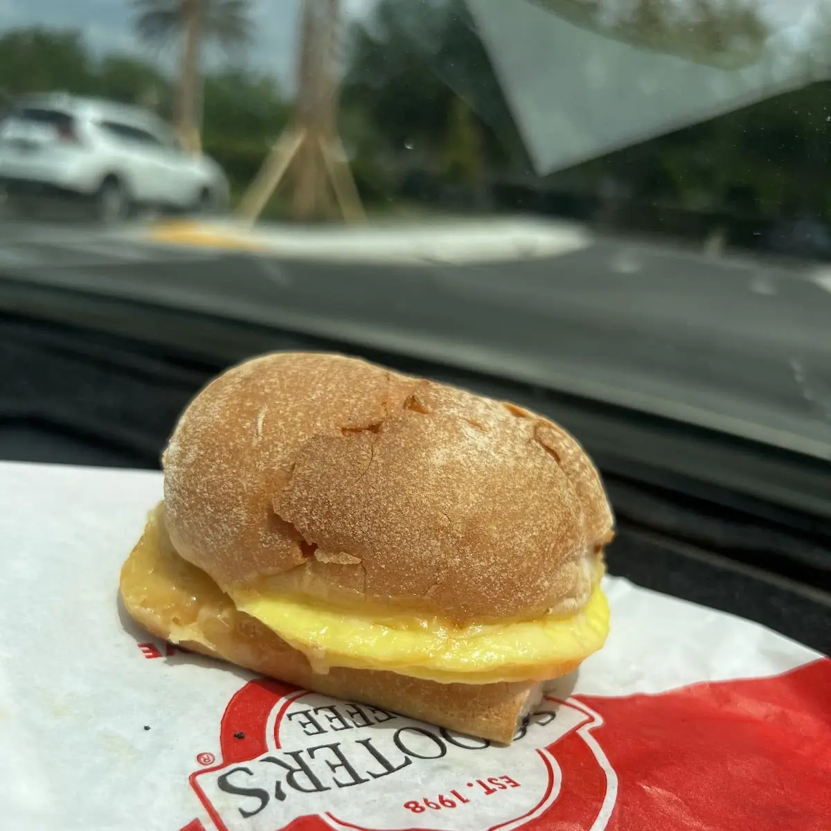 Ciabatta Egg and Cheese Sandwich