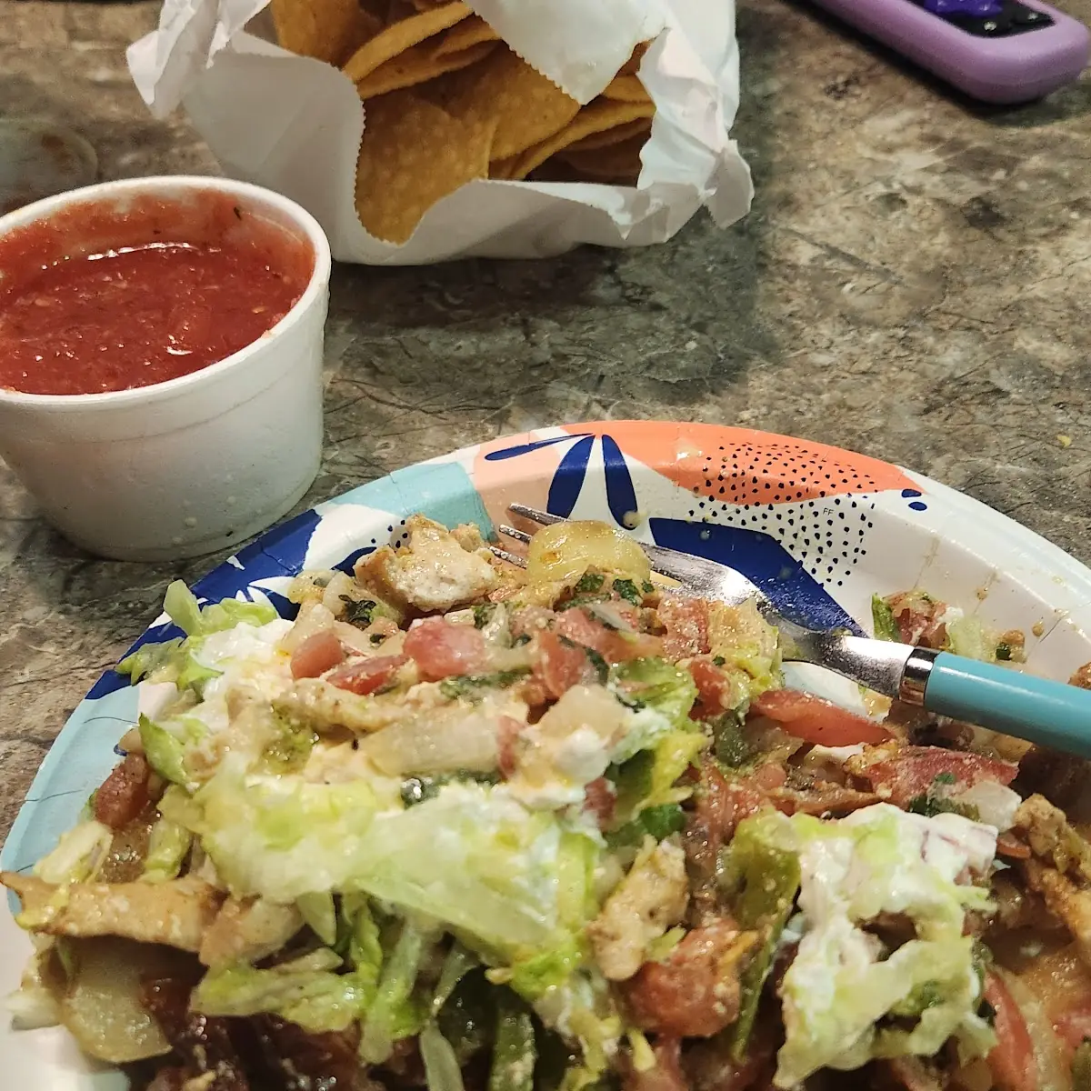 Fajitas Taco Salad
