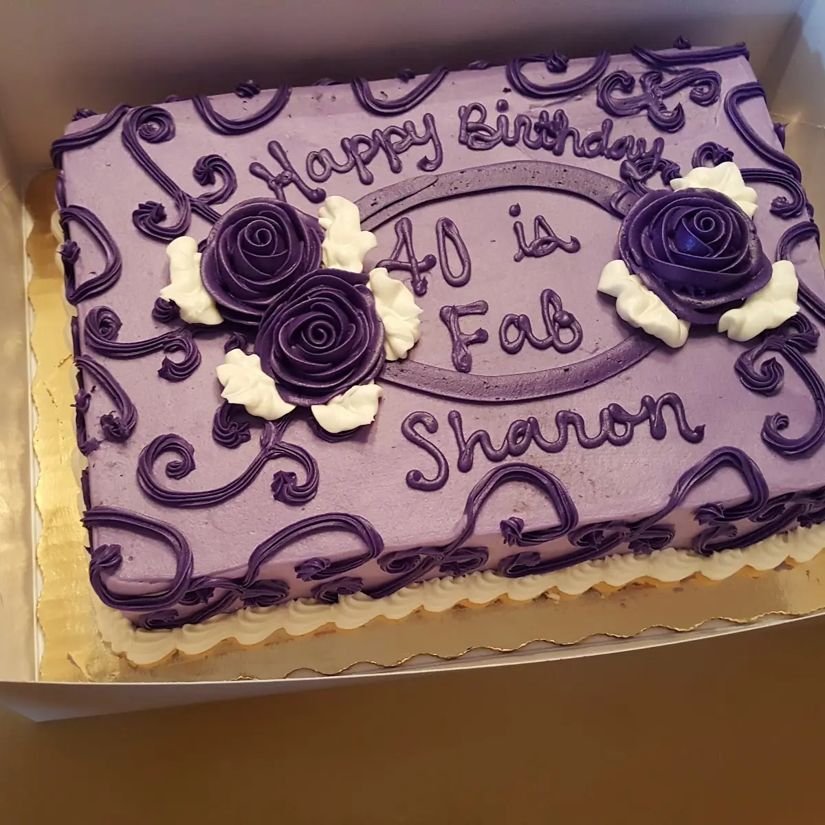 My Wife's Birthday Cake