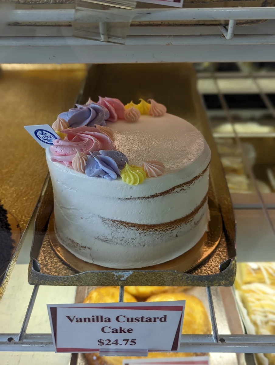 Vanilla Custard Cake
