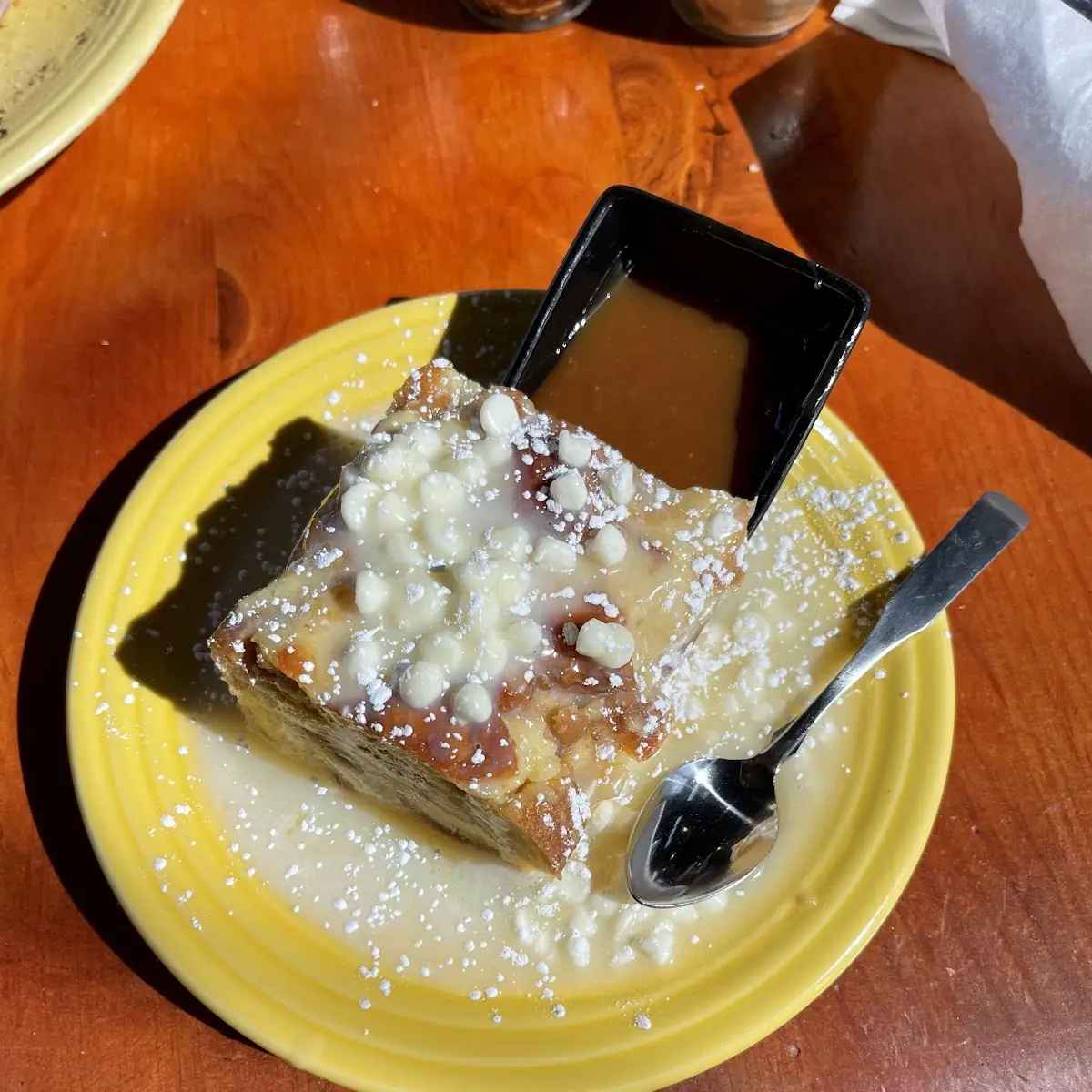 White Chocolate Bread Pudding
