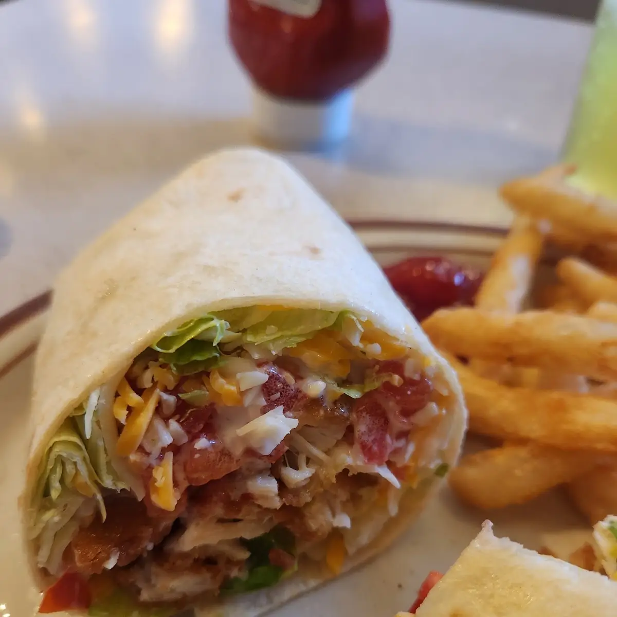Crispy Chicken Wrap
