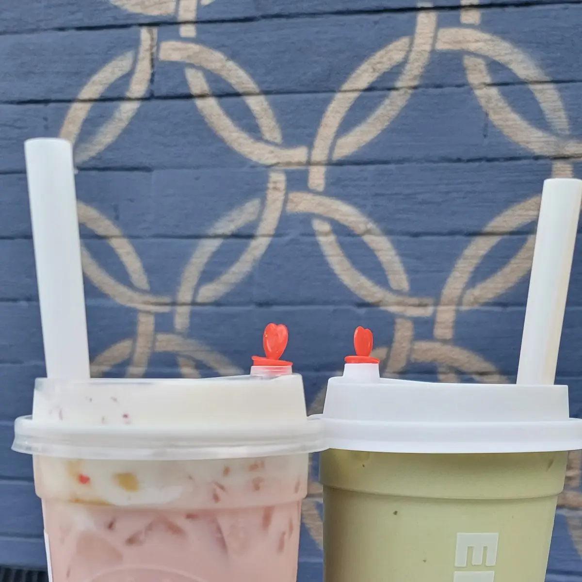 Strawberry Matcha Latte