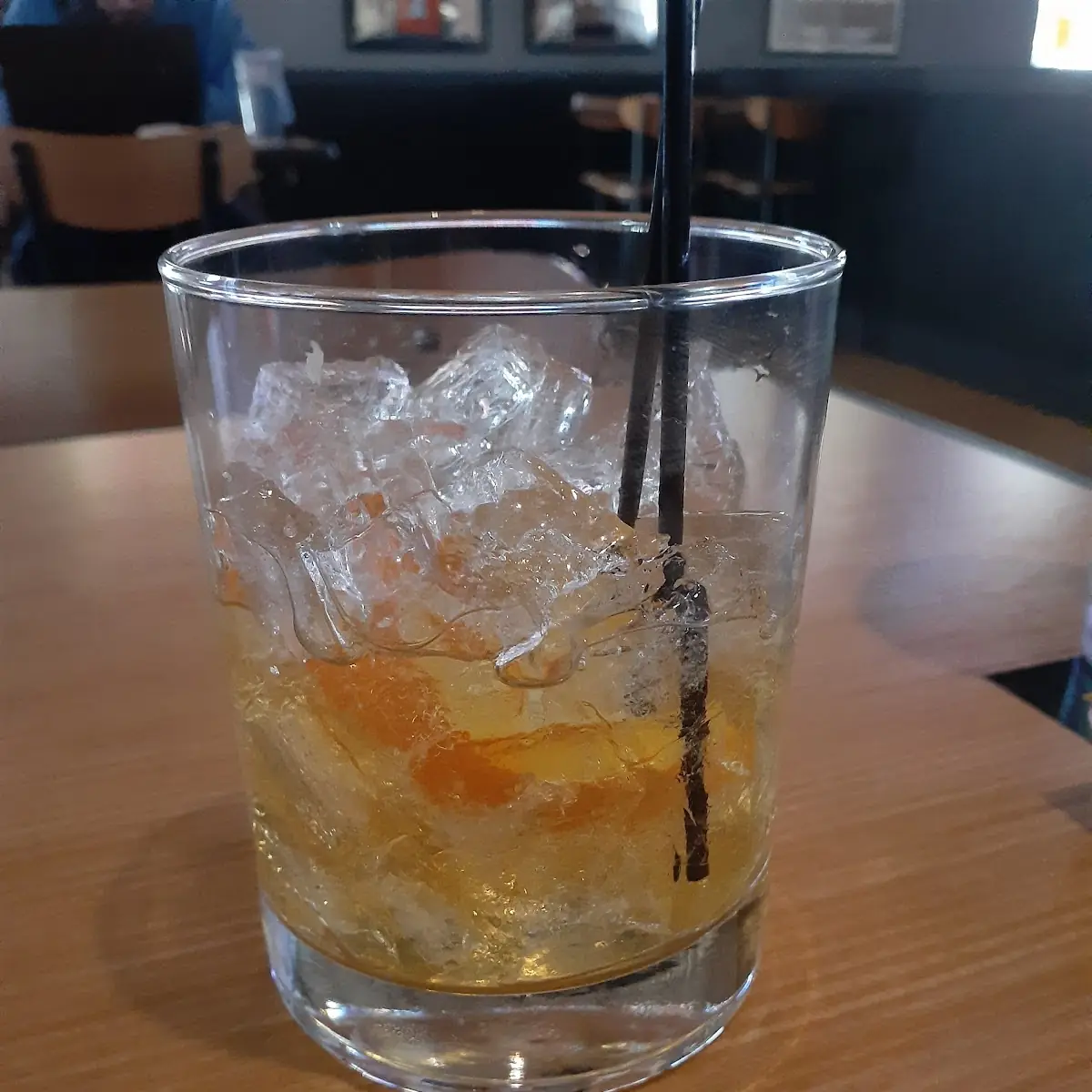 Smoky Old Fashion Drink