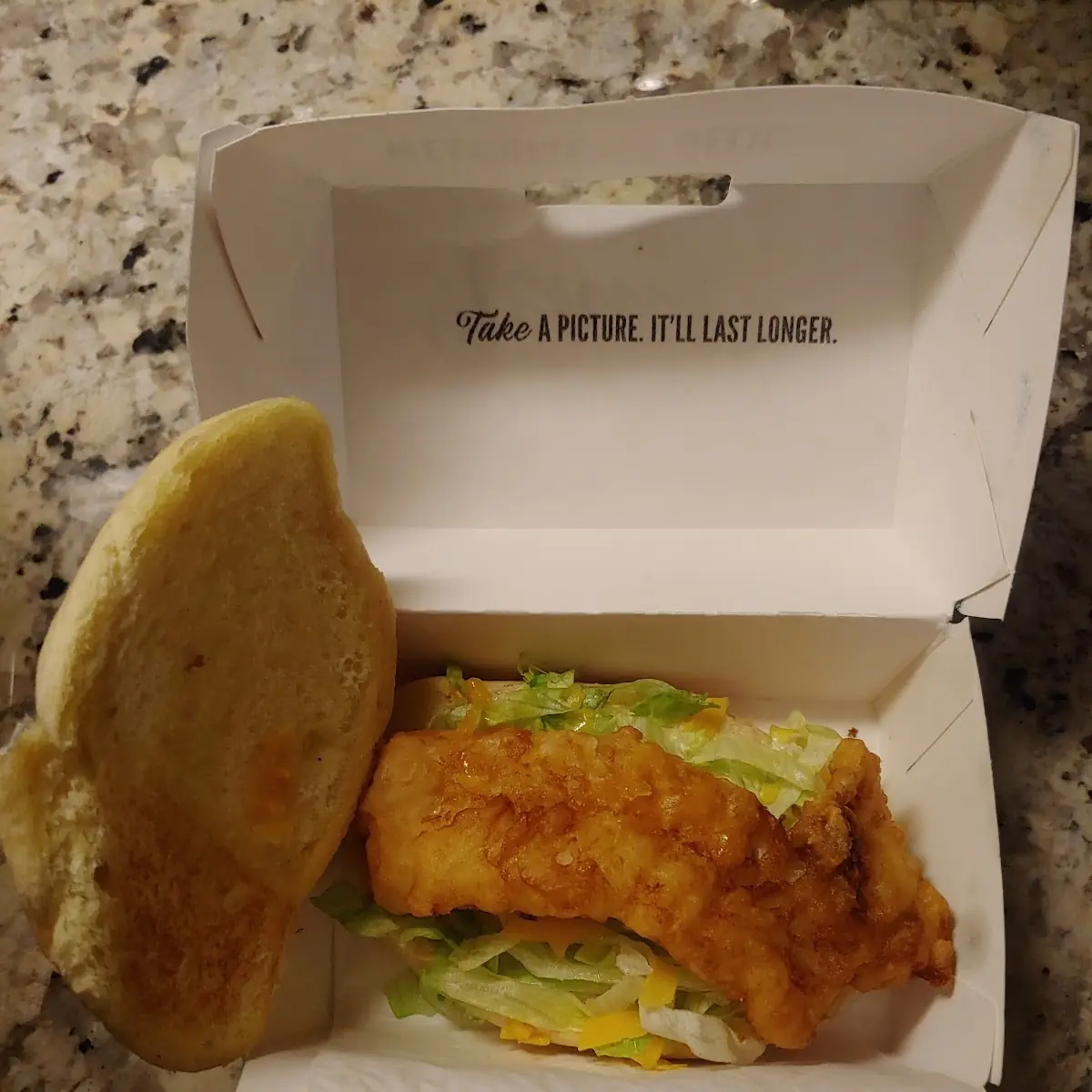 Cod Fish Sandwich