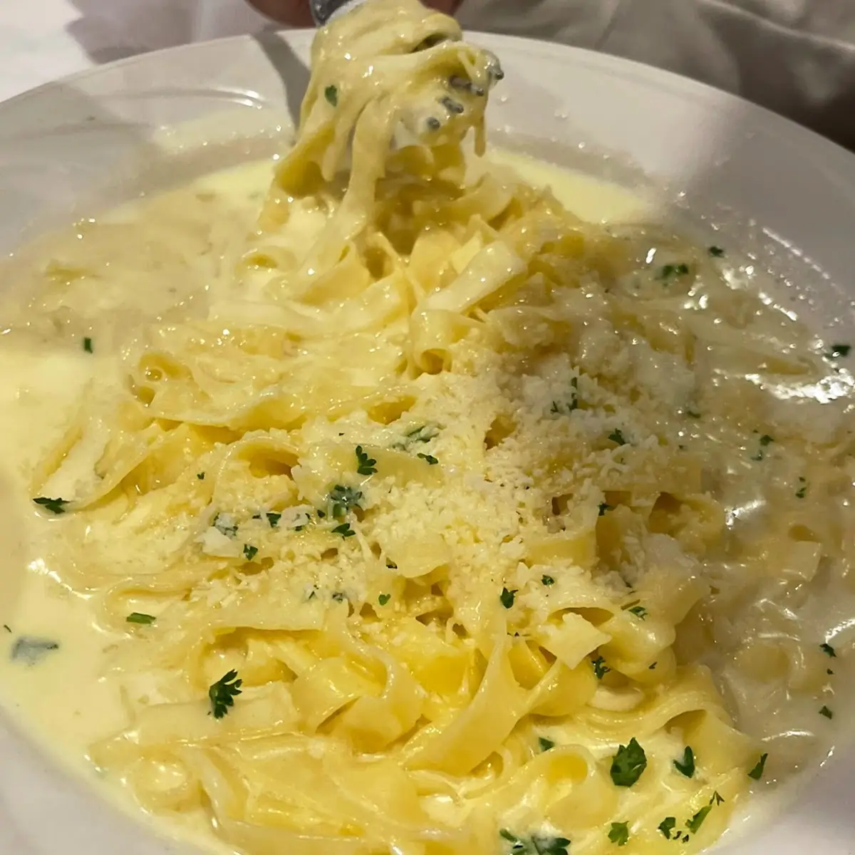Fettuccine Alfredo