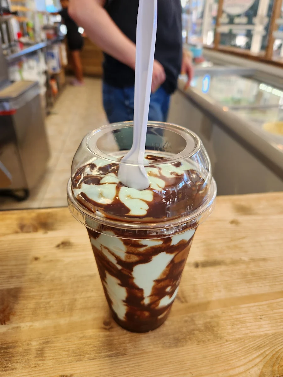 Mint Chocolate Milkshake
