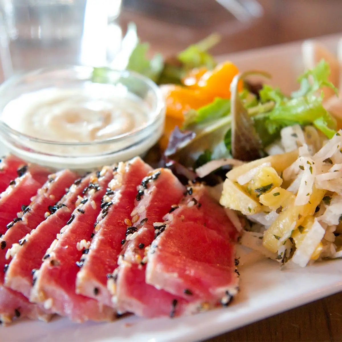 Rare Seared Ahi Tuna