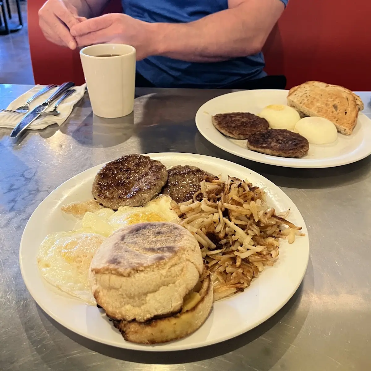 Breakfast Special with Hash Browns