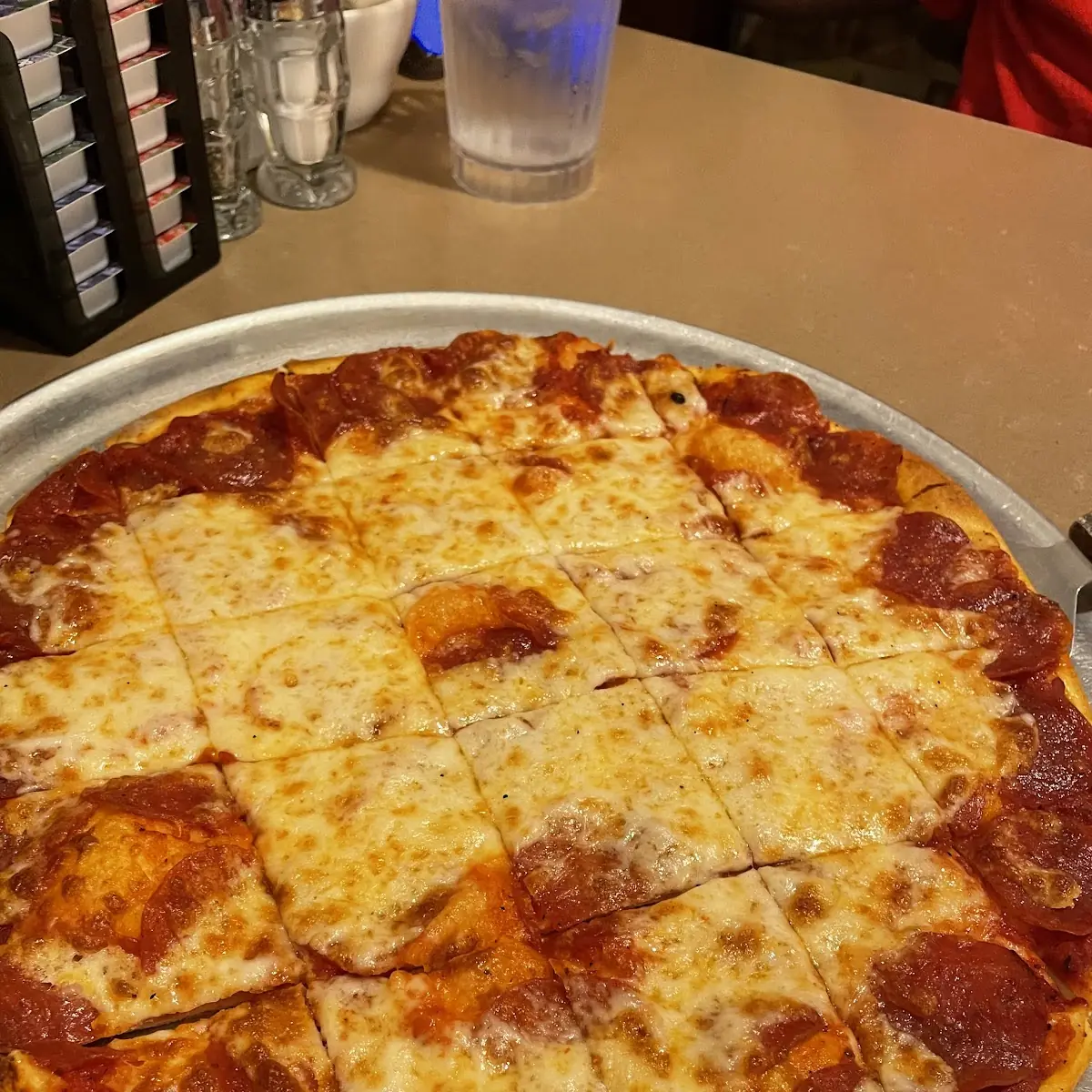 Medium Thin Crust Pepperoni Pizza