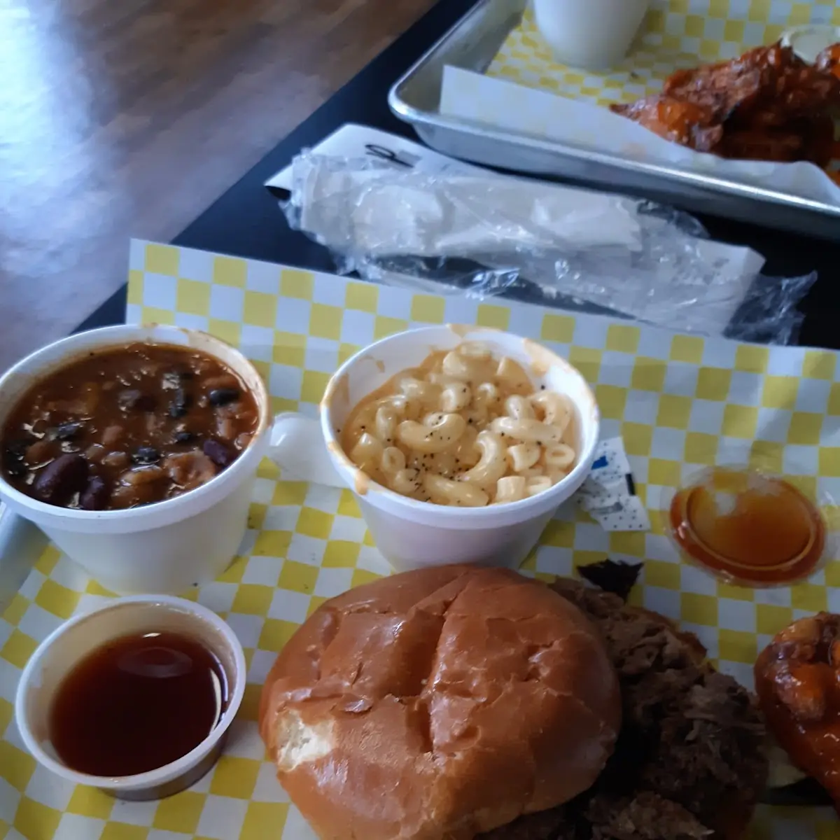 Smoked Pulled  Chicken Platter