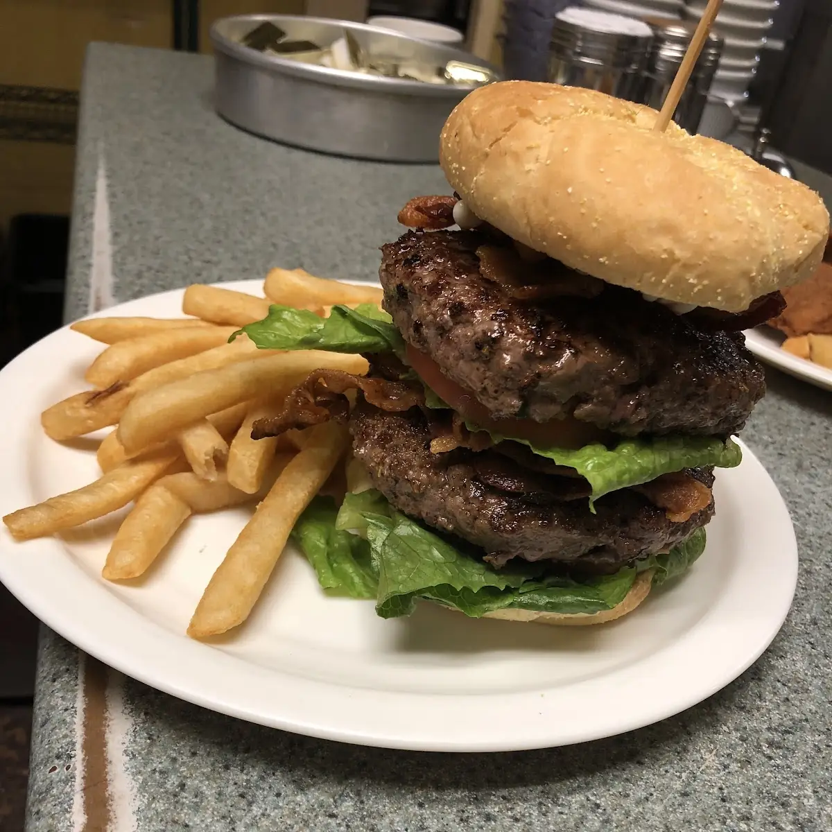 Eggs Benedict Burger
