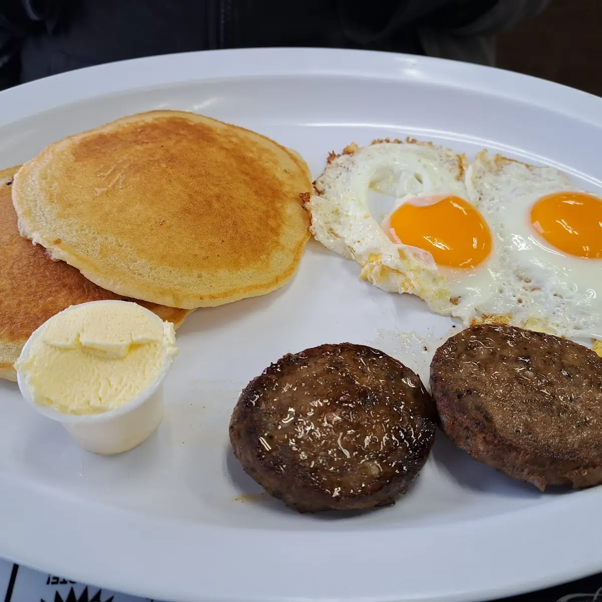 Eggs & Hamburger Steak