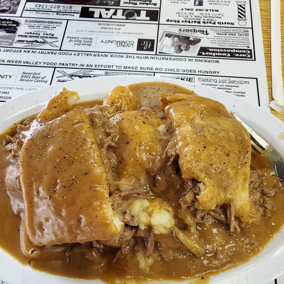 Open Face Pot Roast