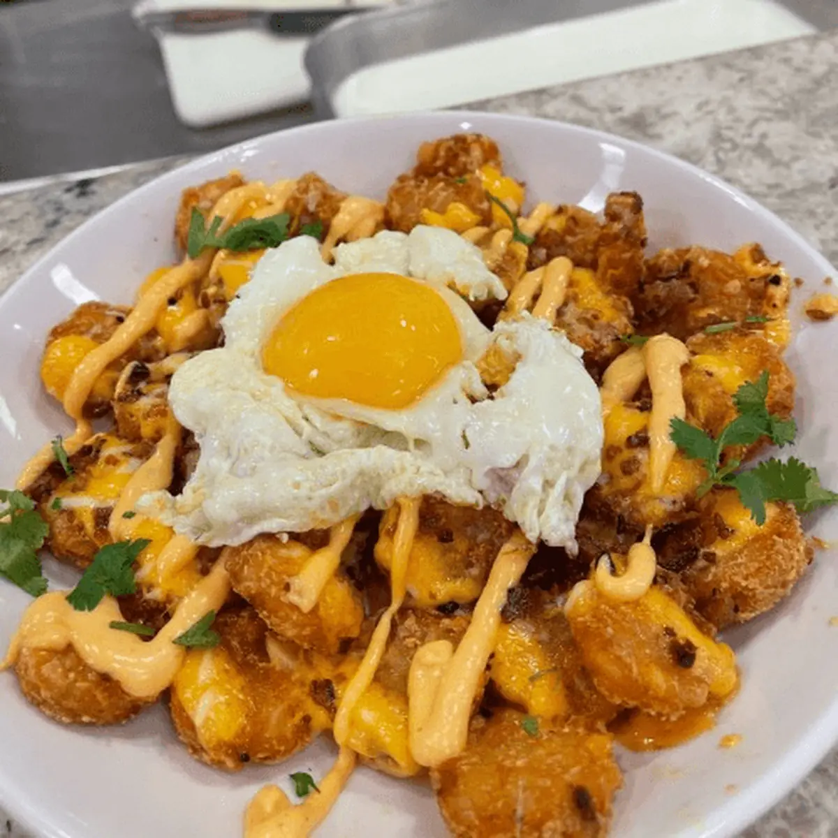 Tator Tot Breakfast Bowl