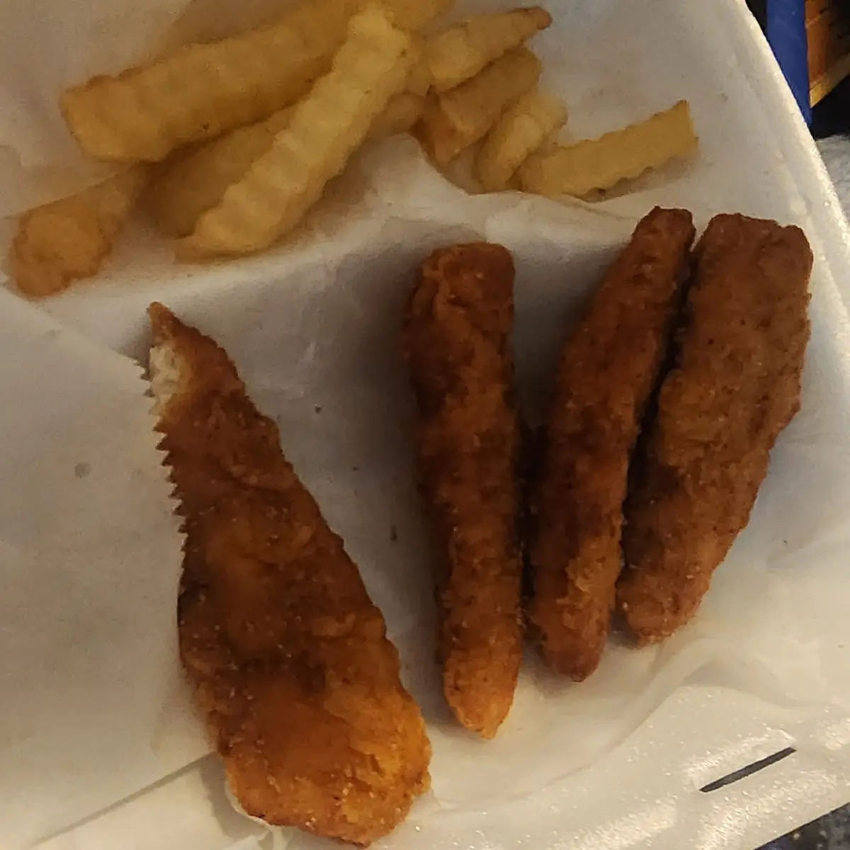 Chicken Nuggets with Fries
