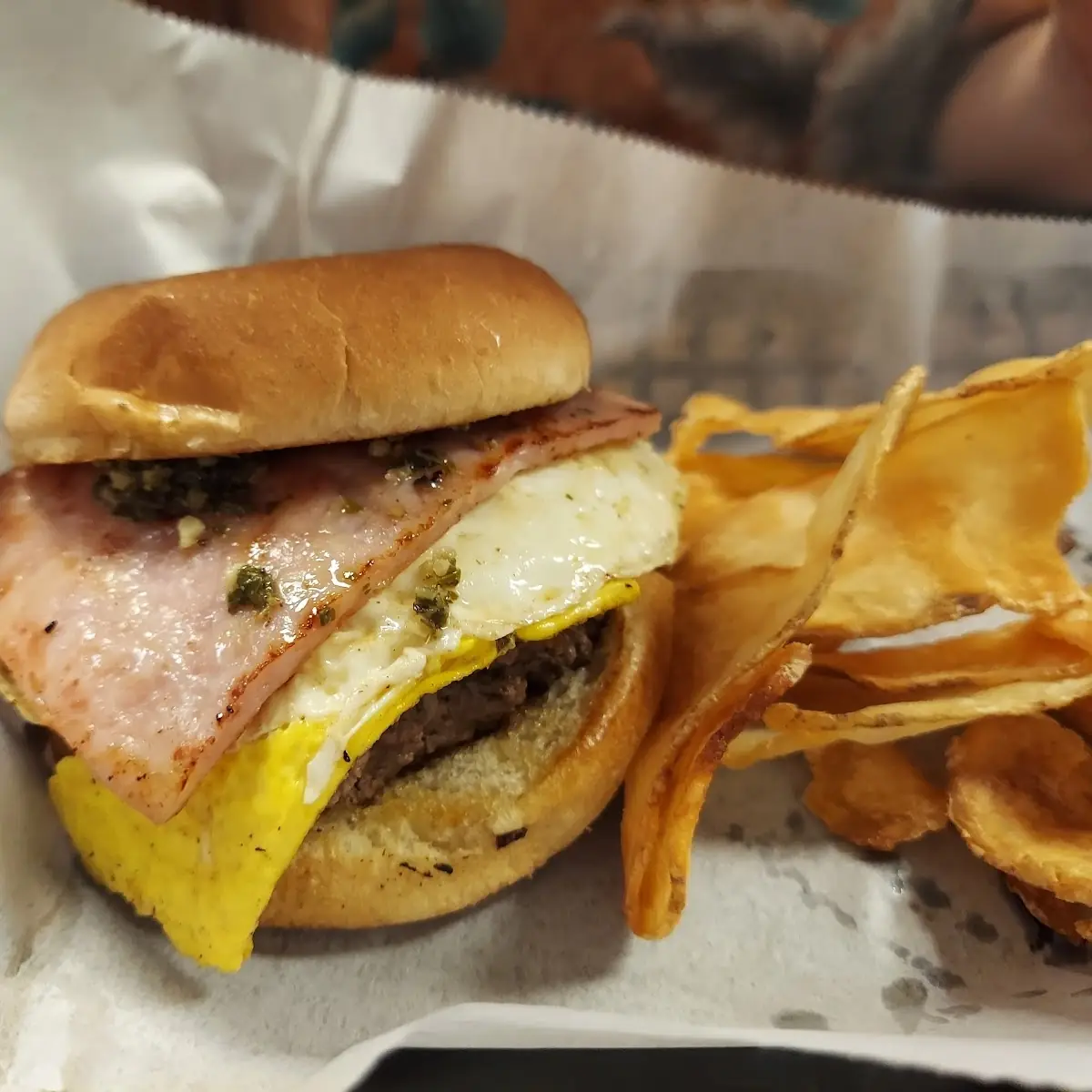 Pesto Burger