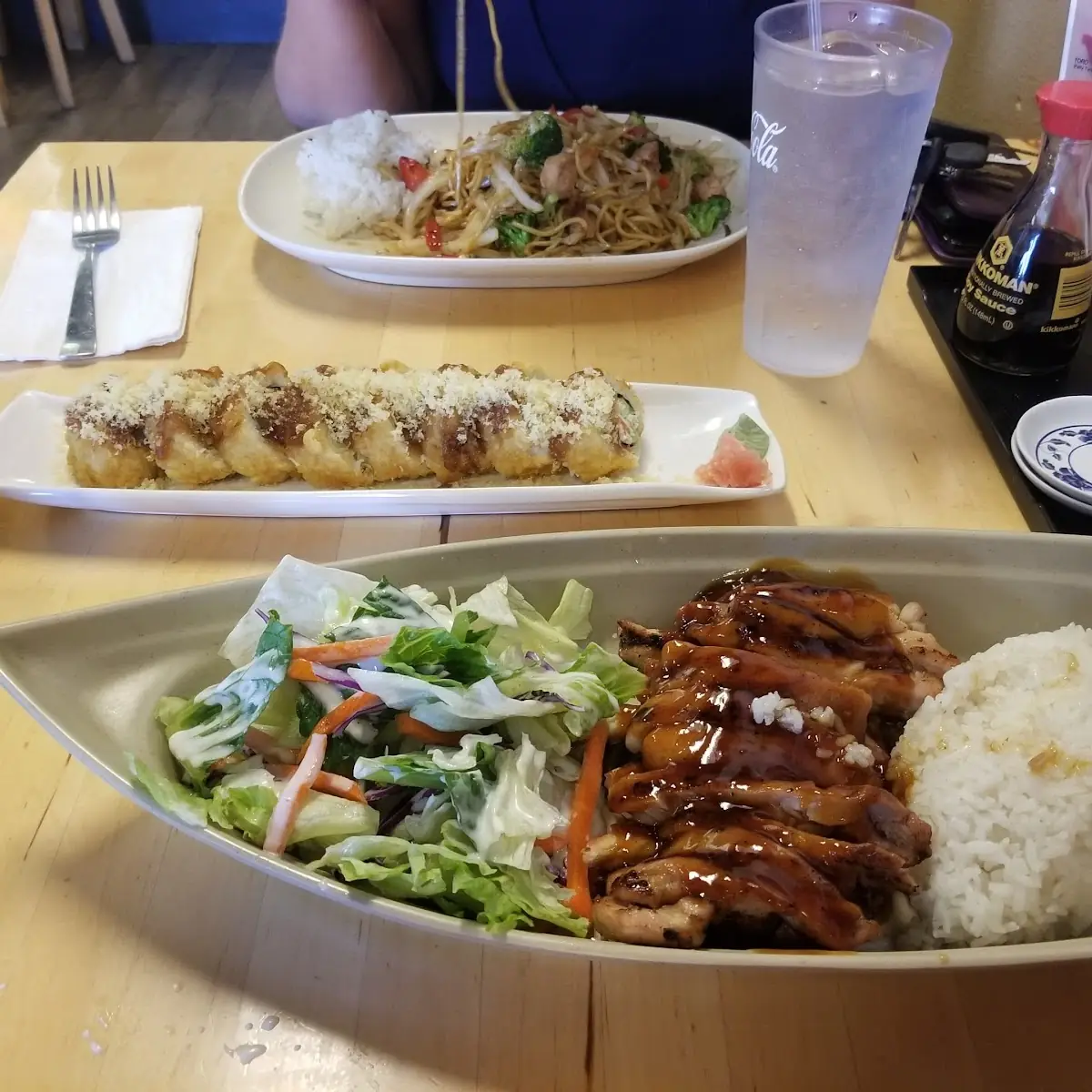 Teriyaki Chicken and Cali Roll Dinner