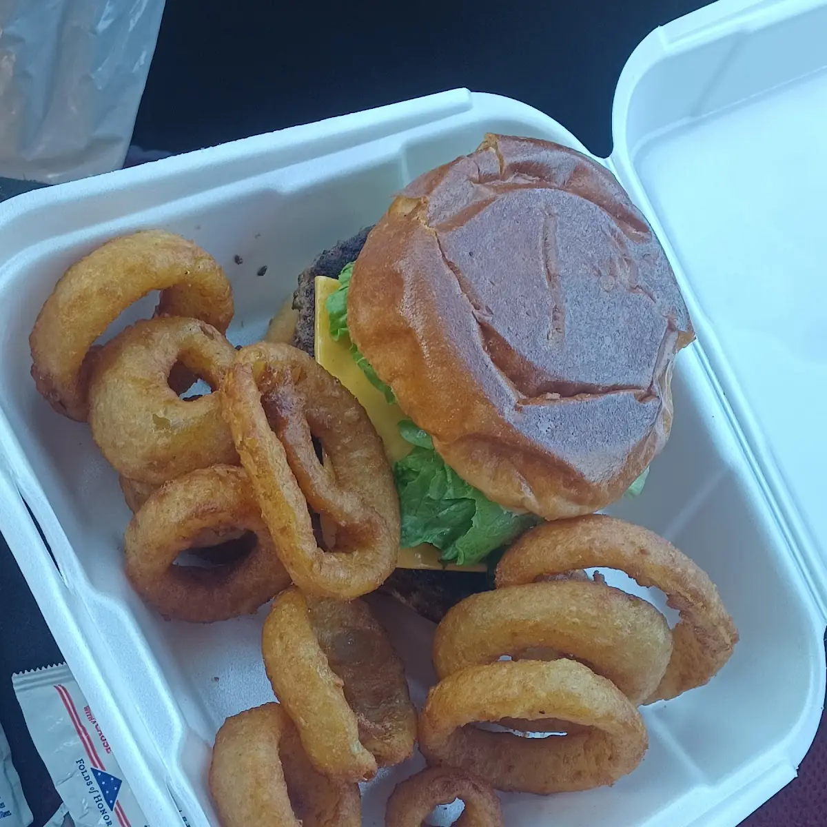 Black Hole Burger Raiders Burger