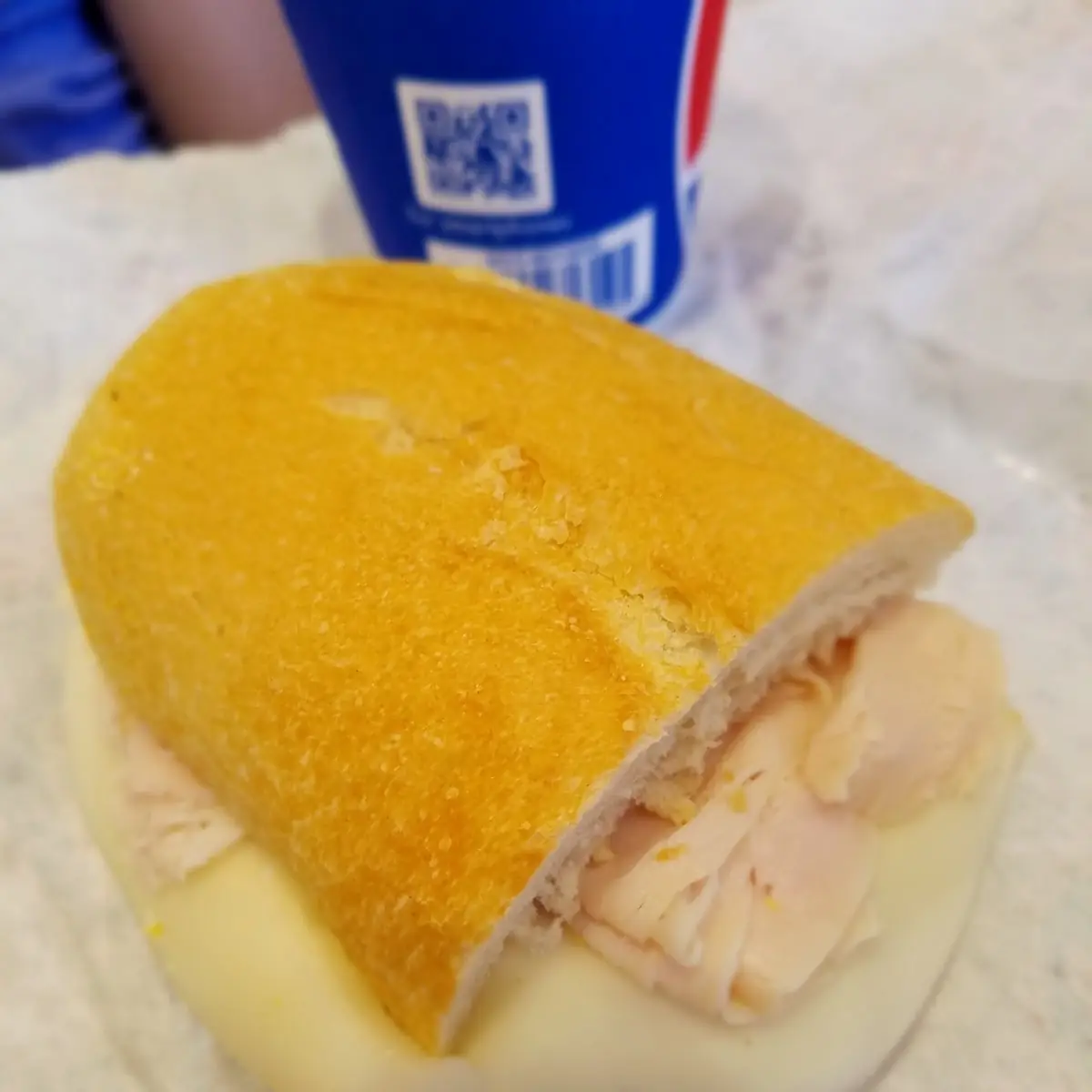 Kids Turkey and Cheese Sub