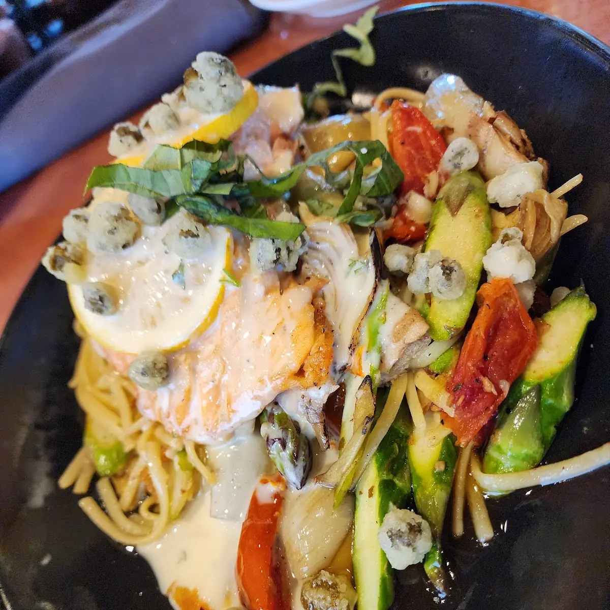 Salmon Piccata