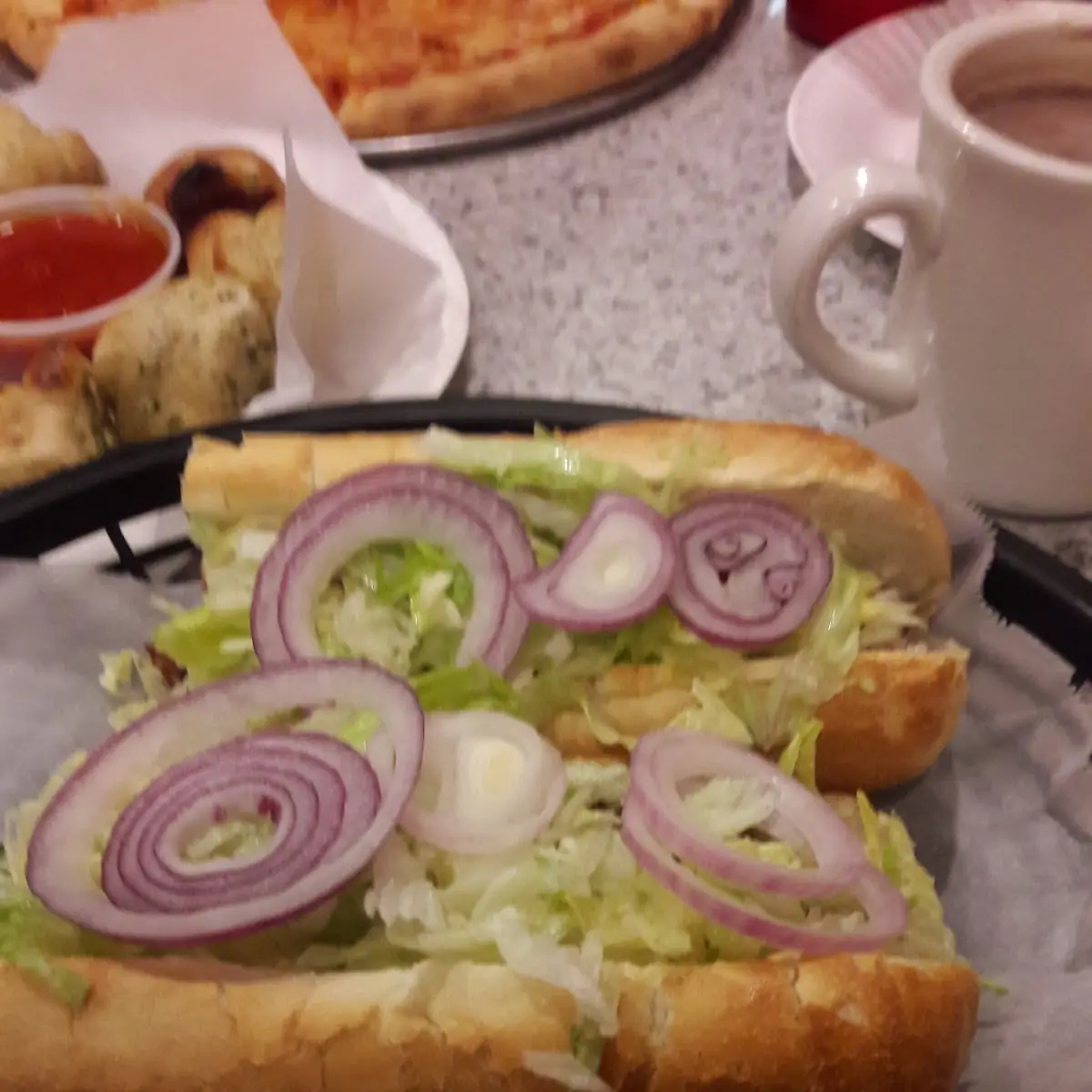 Fried Chicken Hoagie