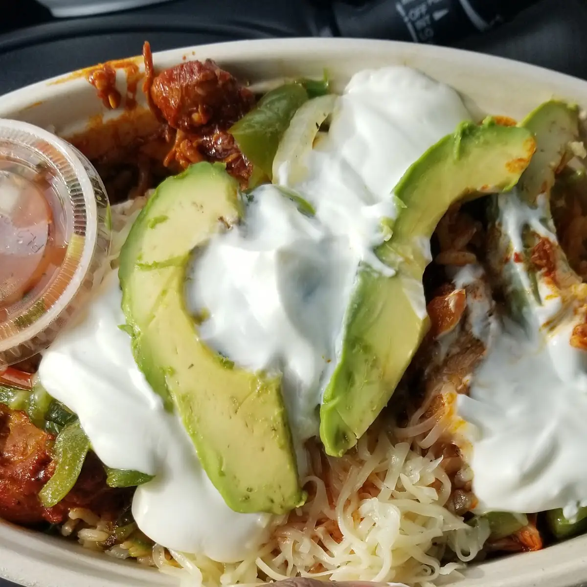 Red Chicken Burrito Bowl