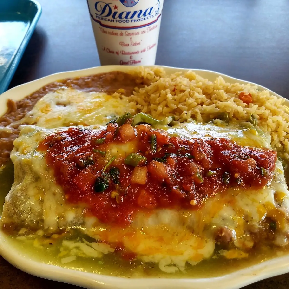 Green Chile Verde Burrito