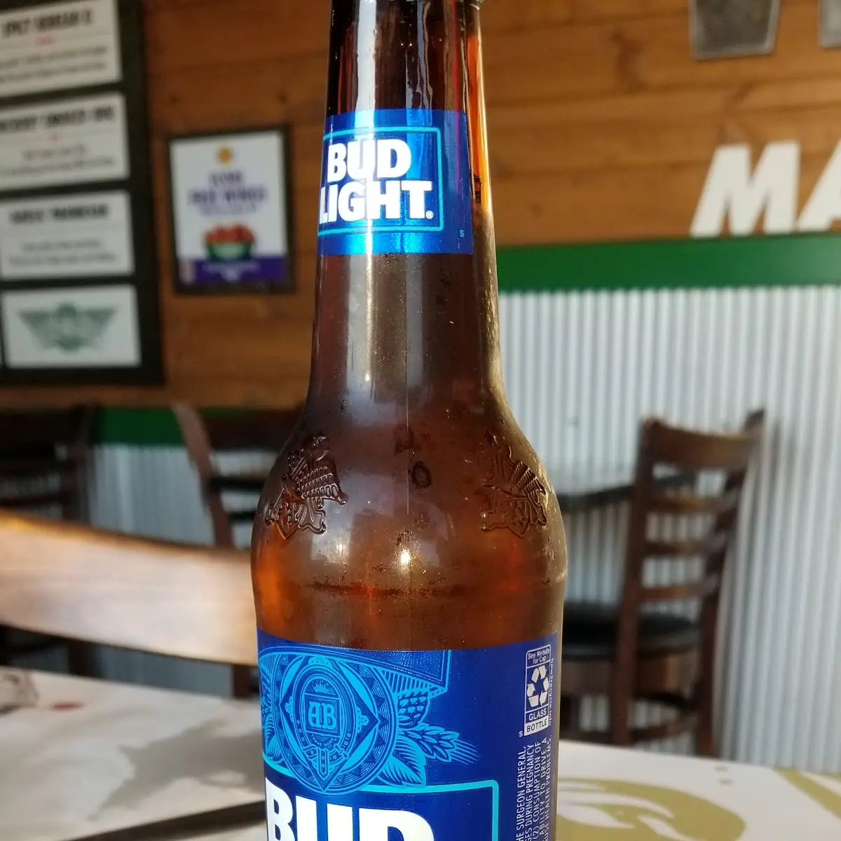 Non Transitioning Bud Light