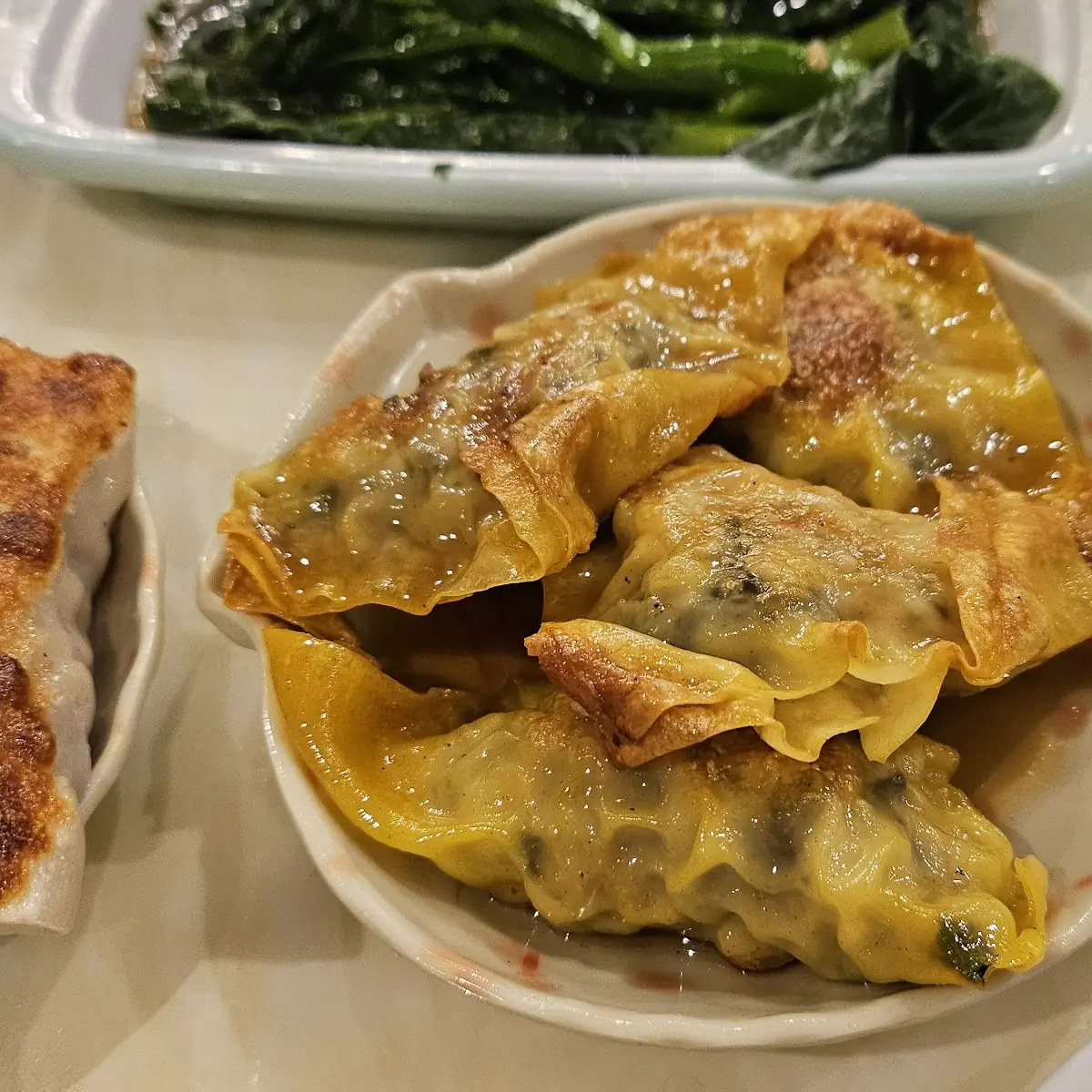 Basil Chicken Dumplings