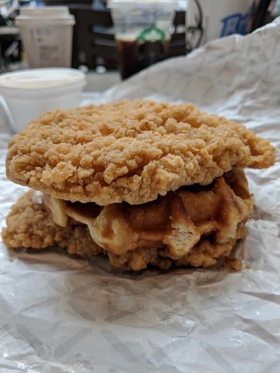 Double Down Breakfast Sandwich
