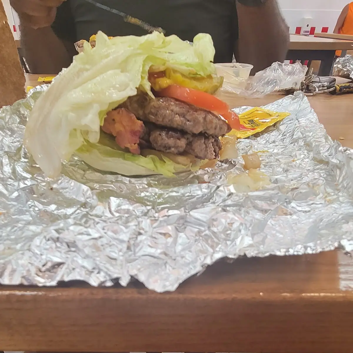 Bun Less Burger