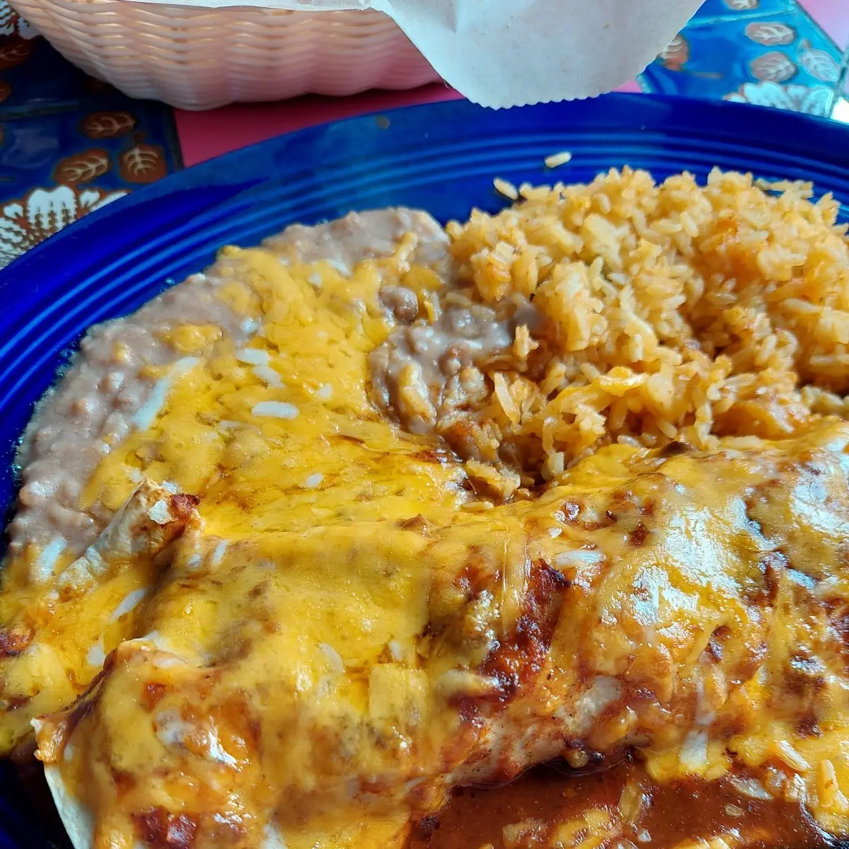 Colorado Burrito with Rice & Beans