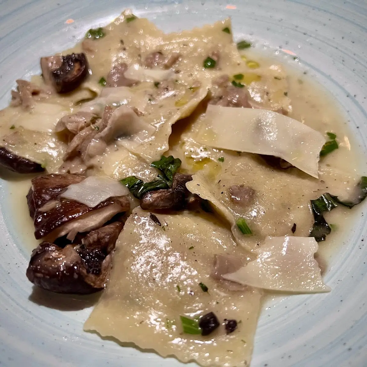 Wild Mushroom Ravioli