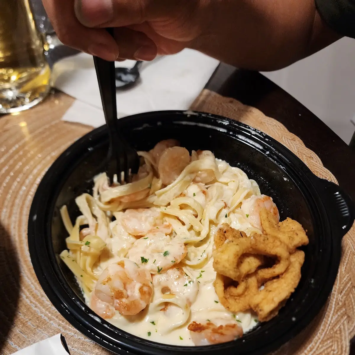 Shrimp Alfredo
