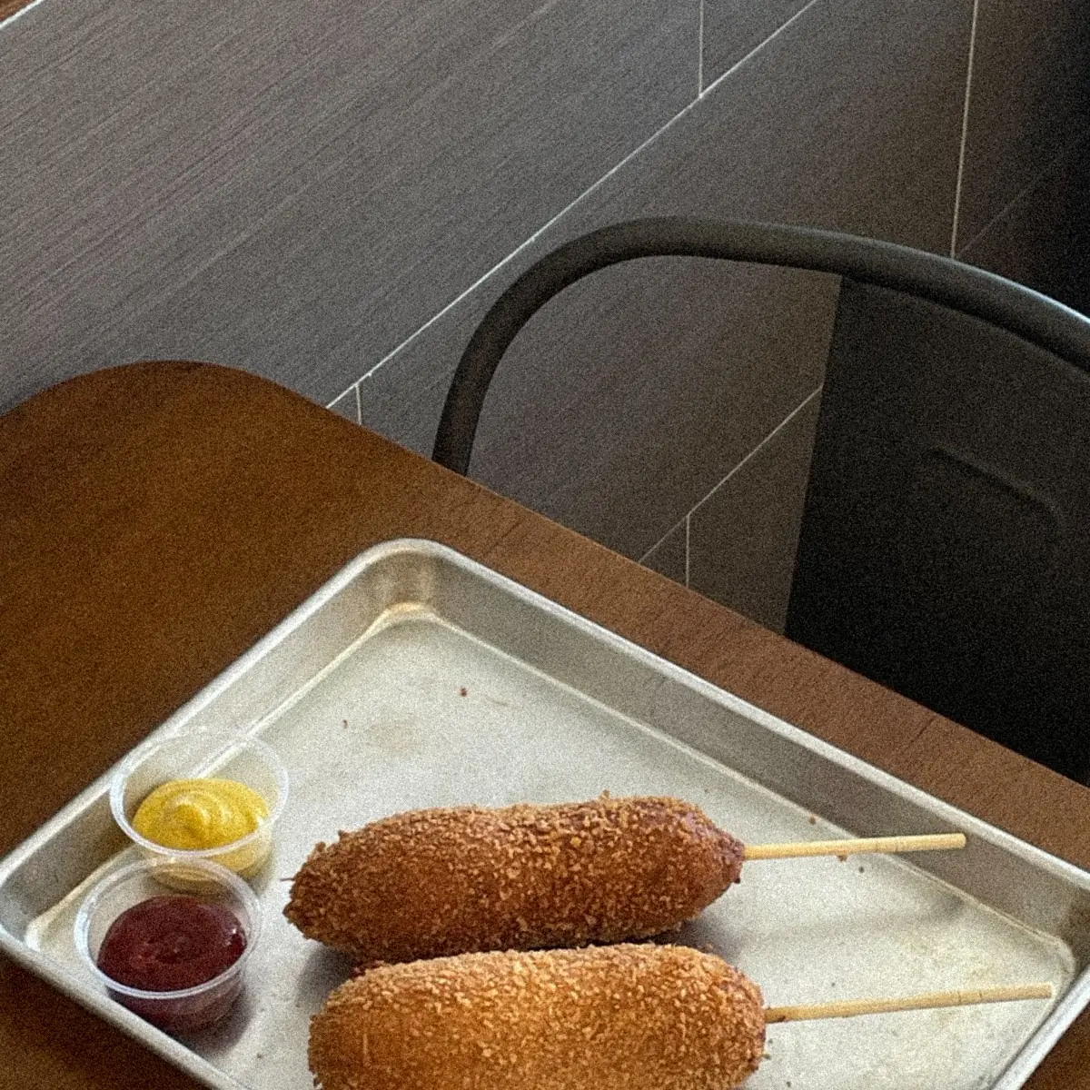 Potato Beef Corn Dog