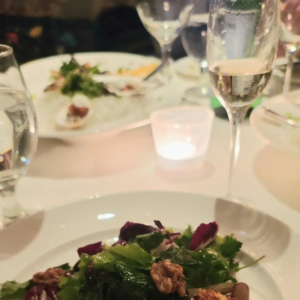 Warm Goat Cheese Salad