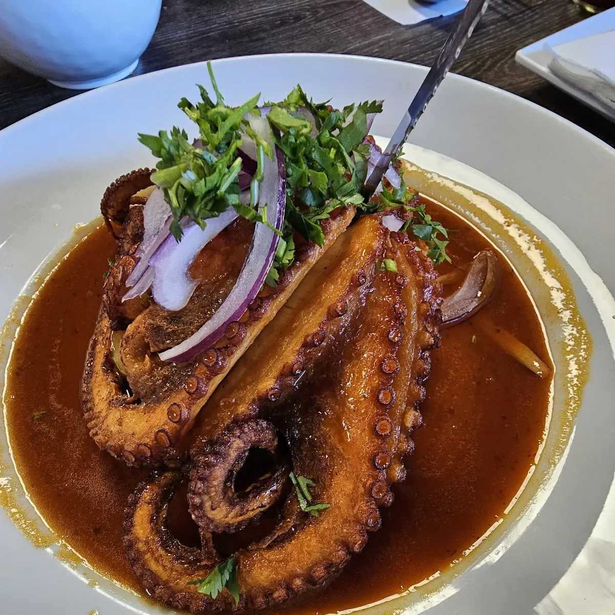 Pulpo Zarandeado