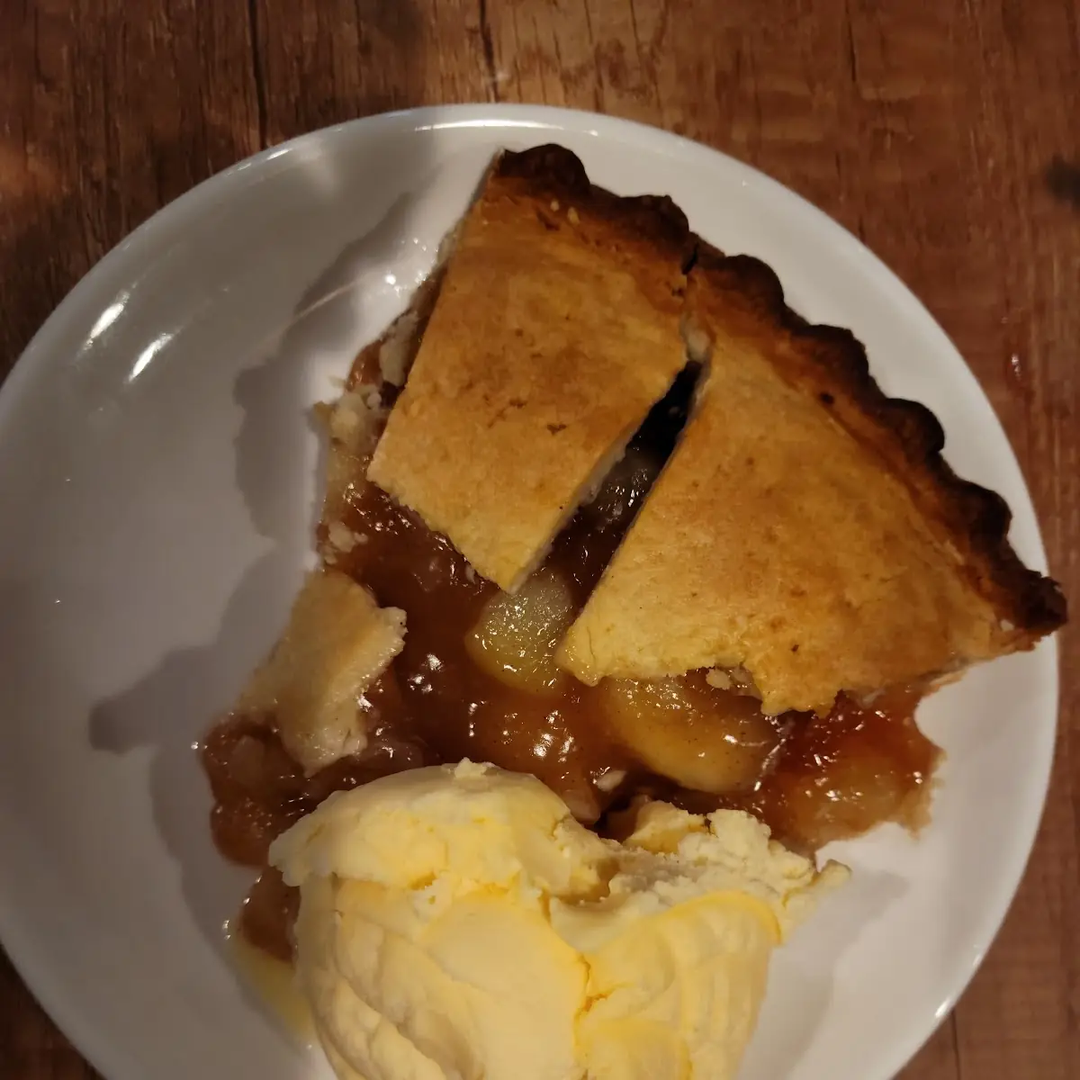 Apple Pie and Ice Cream