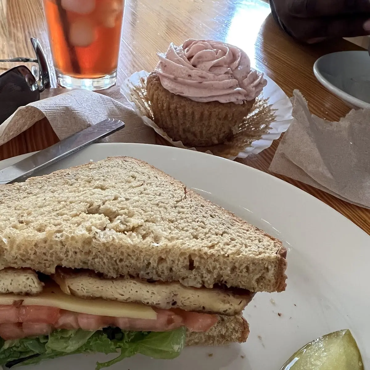 Grilled Tofu Sandwich