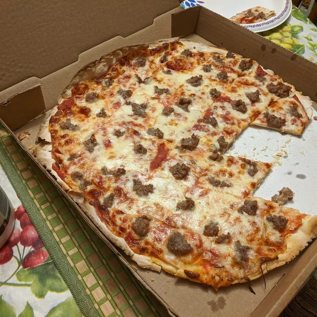 Sausage Pizza