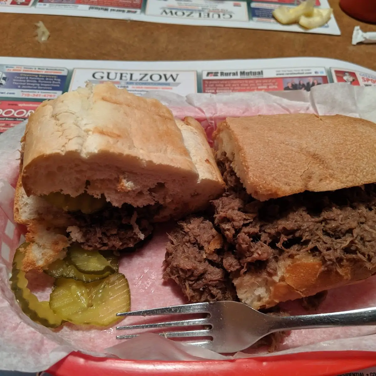 Senior Roast Beef Sandwich