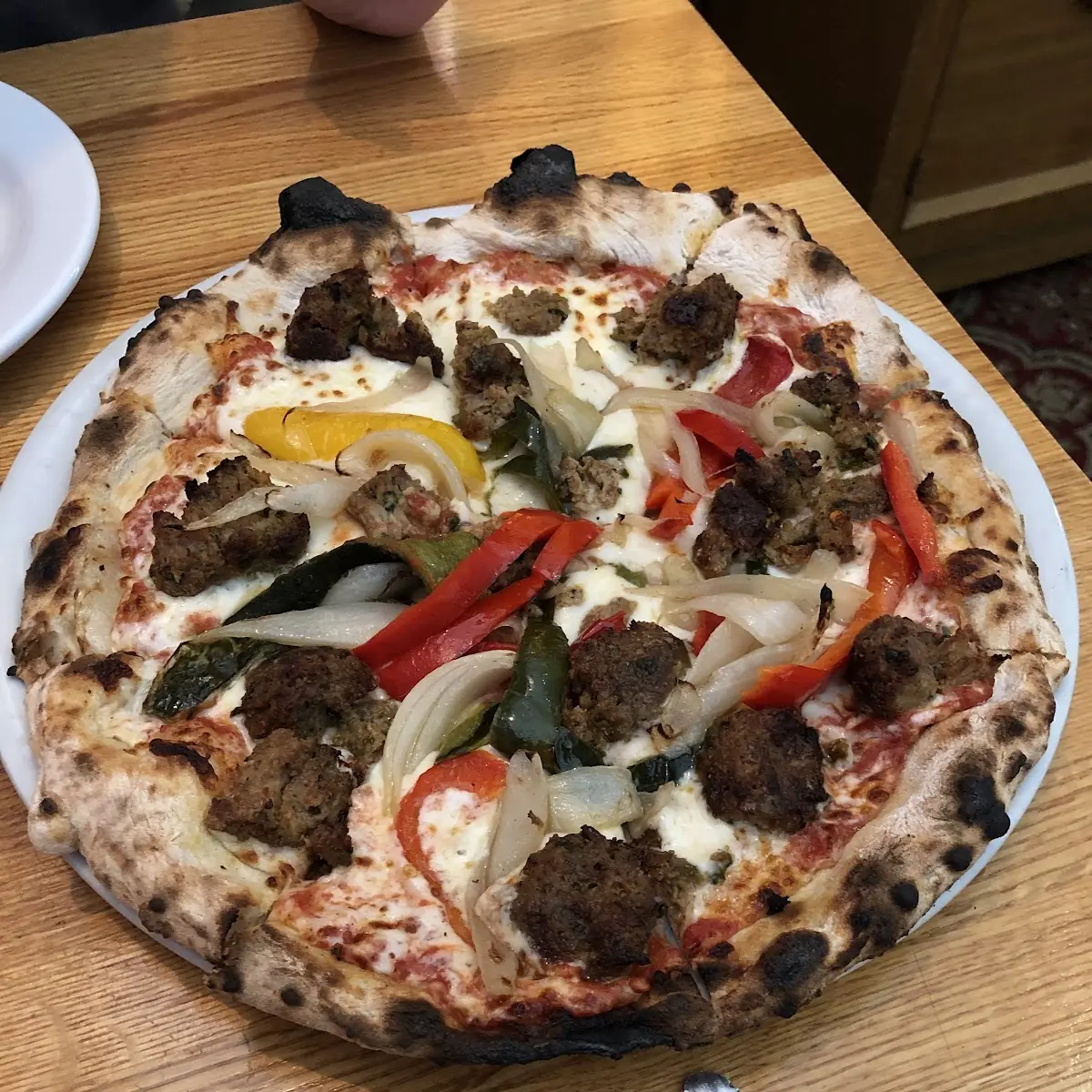 Meatball Pizza