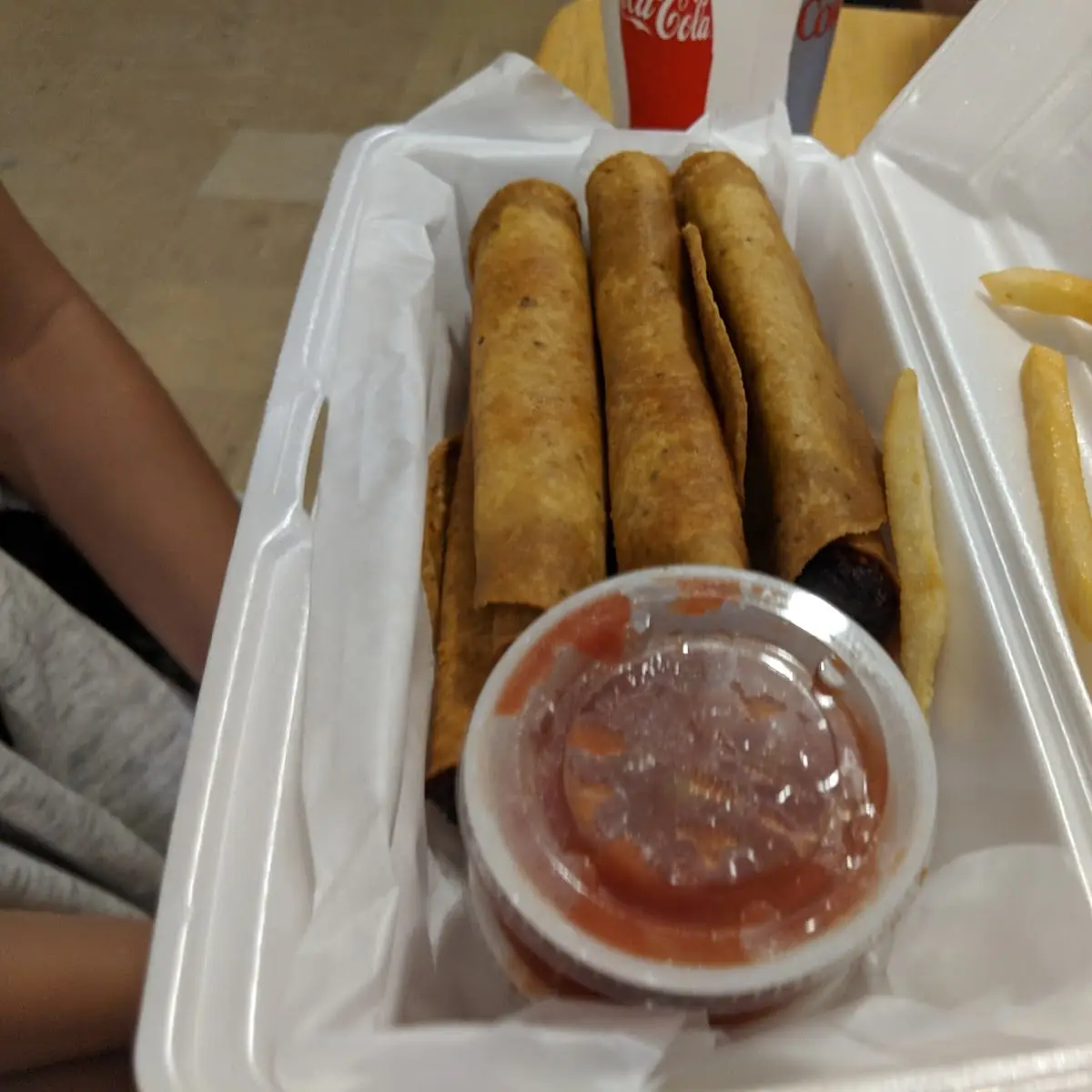 Rolled Tacos De Pollo