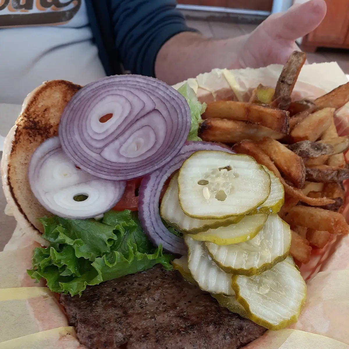1 4 lb Burger Combo