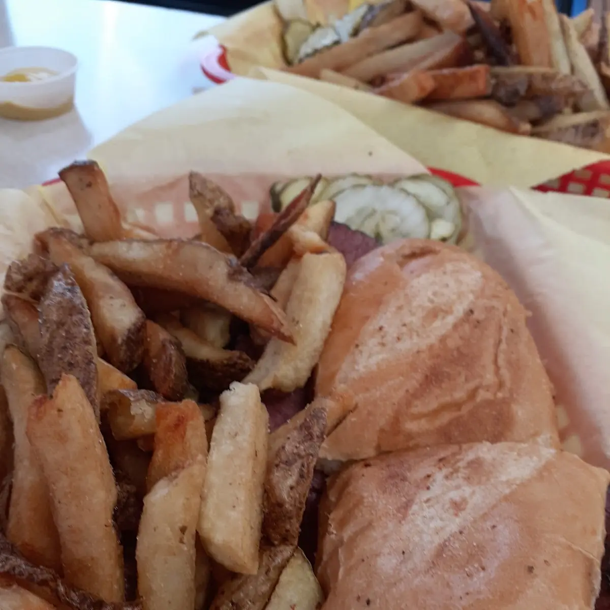 Pastrami Sandwich & Fries